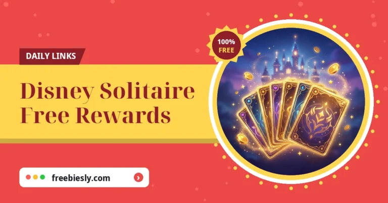 Disney Solitaire free rewards links