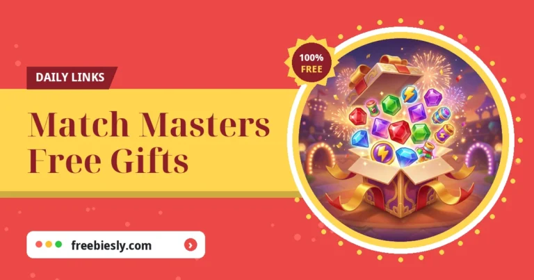 Match Masters free gifts links