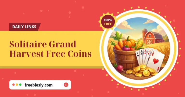 Solitaire Grand Harvest free coins links